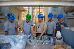 انجام تعمیرات اساسی تجهیزات هوای نواحی ۱ و ۲ شرکت فجر انرژی خلیج فارس