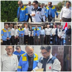 بازدید مدیرعامل پتروشیمی بوعلی از پتروشیمی فارابی