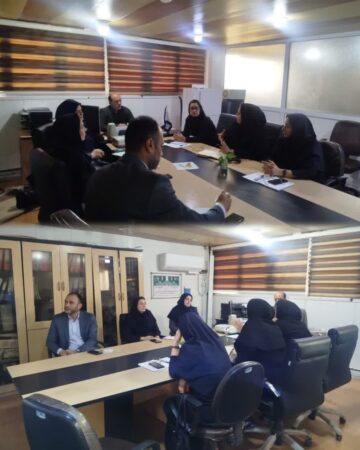 برگزاری جلسه ممیزی داخلی برنامه ایمنی آب (WSP) در پایلوت‌های اهواز، ملاثانی، تلبومه، حمیدیه و جنگیه