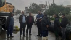 بازدید عبیداوی مدیرعامل شرکت آب و فاضلاب اهواز از روند اصلاح خط ۶۰۰ میلیمتری کوی نیرو