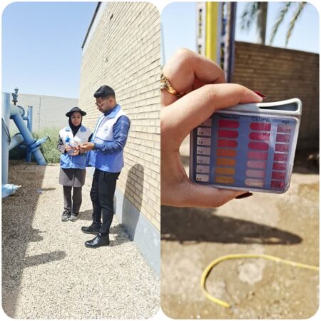 پایش مستمر کیفیت آب شرب و حفظ سلامت شهروندان