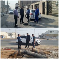 بازدید مهندس عبیداوی از مناطق کمپلو و کیان‌شهر