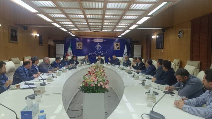 نشست مدیرعامل شرکت آبفا اهواز با مدیران گروه ملی صنعتی فولاد ایران برگزار شد