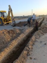 اجرای عملیات توسعه شبکه توزیع آب در شهرک اندیشه اهواز با هدف افزایش پایداری و بهبود فشار آب در منطقه