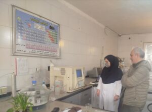 اقدام آزمایشگاه مرکزی آب اهواز در سرویس دستگاه TOC