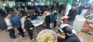 خدمت رسانی عاشقانه همکاران پتروشیمی شهید تندگویان در مرز شلمچه و روزهای زیبای پیاده روی اربعین