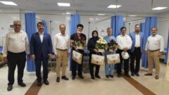 تقدیر از تلاش ها و زحمات کادر درمان و پرستاران درمانگاه پتروشیمی مارون با حضور مدیران ارشد و مسئولین این شرکت
