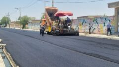 آغاز عملیات نهضت آسفالت در صالح شهر