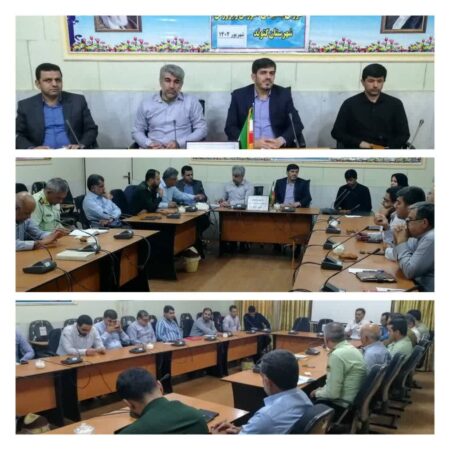 جلسه‌ی شورای پشتیبانی آموزش و پرورش شهرستان گتوند به ریاست فرماندار برگزار شد