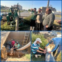 تعمیر شیرخط ۴۰۰ میلی‌متری پردیس انجام شد