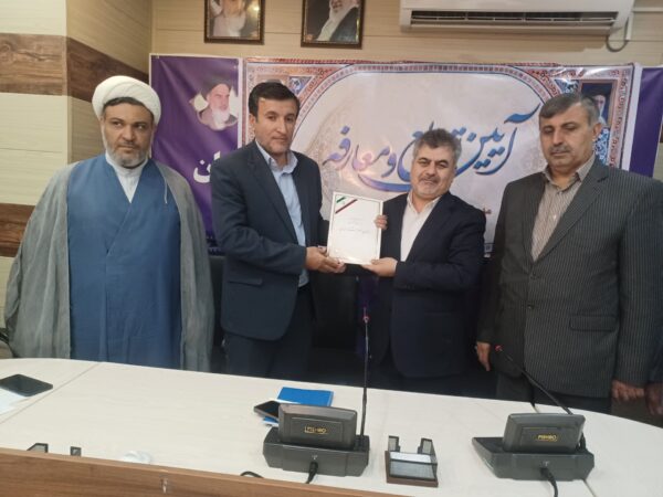 آیین معارفه سرپرست اداره کل امور عشایر استان خوزستان برگزار شد