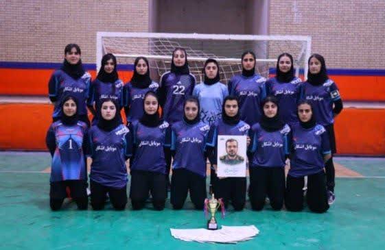 نایب‌قهرمانی تیم فوتسال بانوان گتوند در مسابقات لیگ برتر استان خوزستان