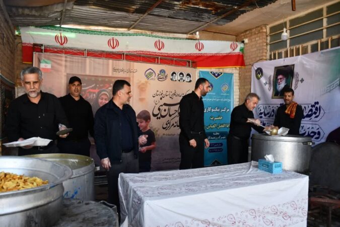 راه اندازی نخستین آشپزخانه اطعام حسینی در اهواز  فعالیت 171 ‌آشپزخانه‌ در پویش «اطعام حسینی» در خوزستان