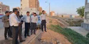 بازدید فرماندار مسجدسلیمان از نقاط پرخطر؛ تأکید بر پاکسازی فوری مسیل‌ها پیش از بارندگی