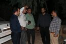 بازدید شبانه شهردار مسجدسلیمان از نقاط بحرانی و حادثه‌خیز شهر در آستانه بارندگی