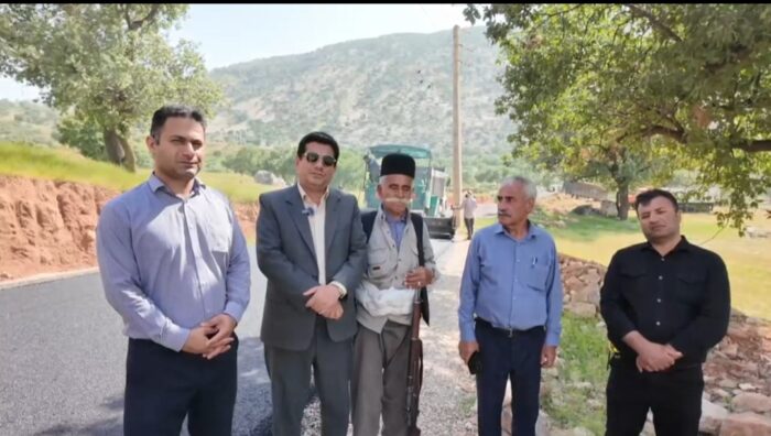 اتمام آسفالت‌ریزی ۱.۵ کیلومتر از جاده ورودی روستای صادق‌آباد گله‌توک ؛بخش مرکزی اندیکا