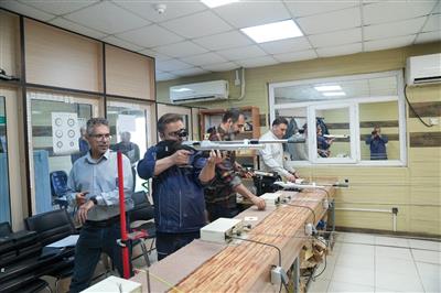 برگزاری مسابقات تیراندازی در نفت و گاز مارون