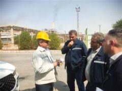 دیدار سرپرست مدیریت منابع انسانی نفت و گاز مارون با كاركنان عملیاتی