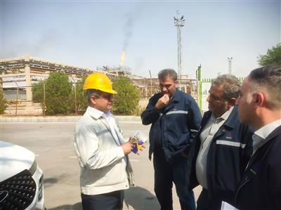 دیدار سرپرست مدیریت منابع انسانی نفت و گاز مارون با كاركنان عملیاتی