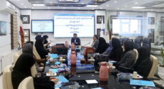 برگزاری اولین نشست هم اندیشی سواد آبی با معلمان در رصدخانه آب و انرژی سازمان آب و برق خوزستان